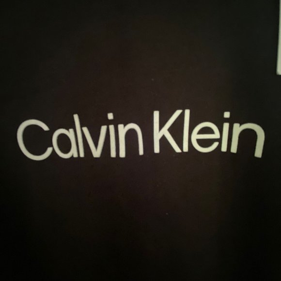 CALVIN KLEIN BLACK PREMIUM LOGO T SHIRT SZ L NWT - Picture 4 of 4